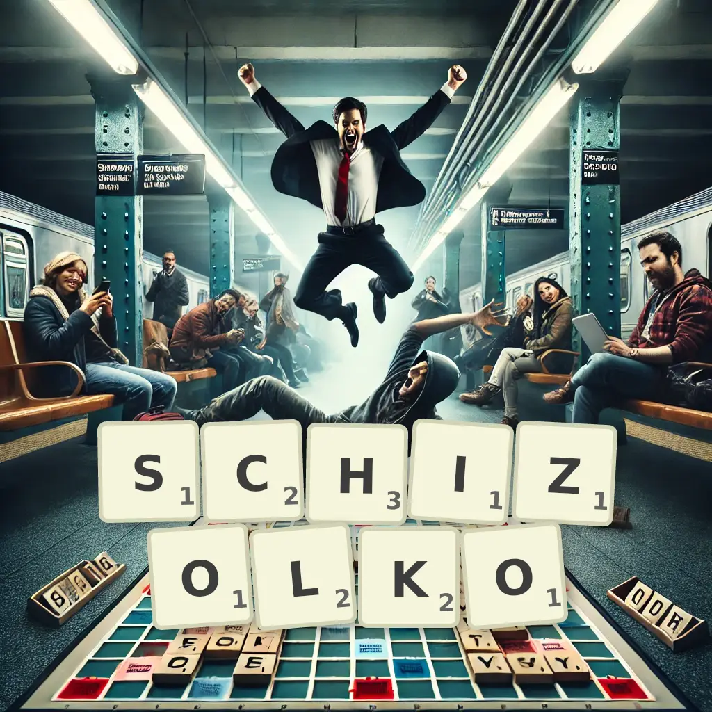 Słowa z liter SCHIZOLKO