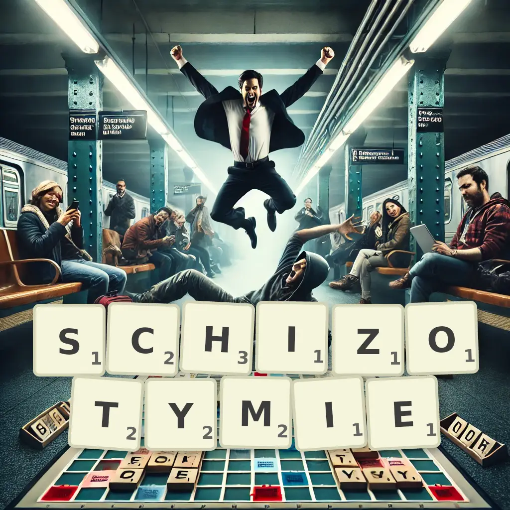 Słowa z liter SCHIZOTYMIE