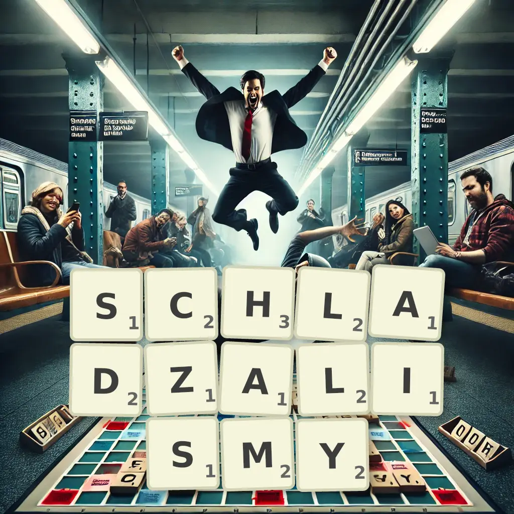 Słowa z liter SCHŁADZALIŚMY