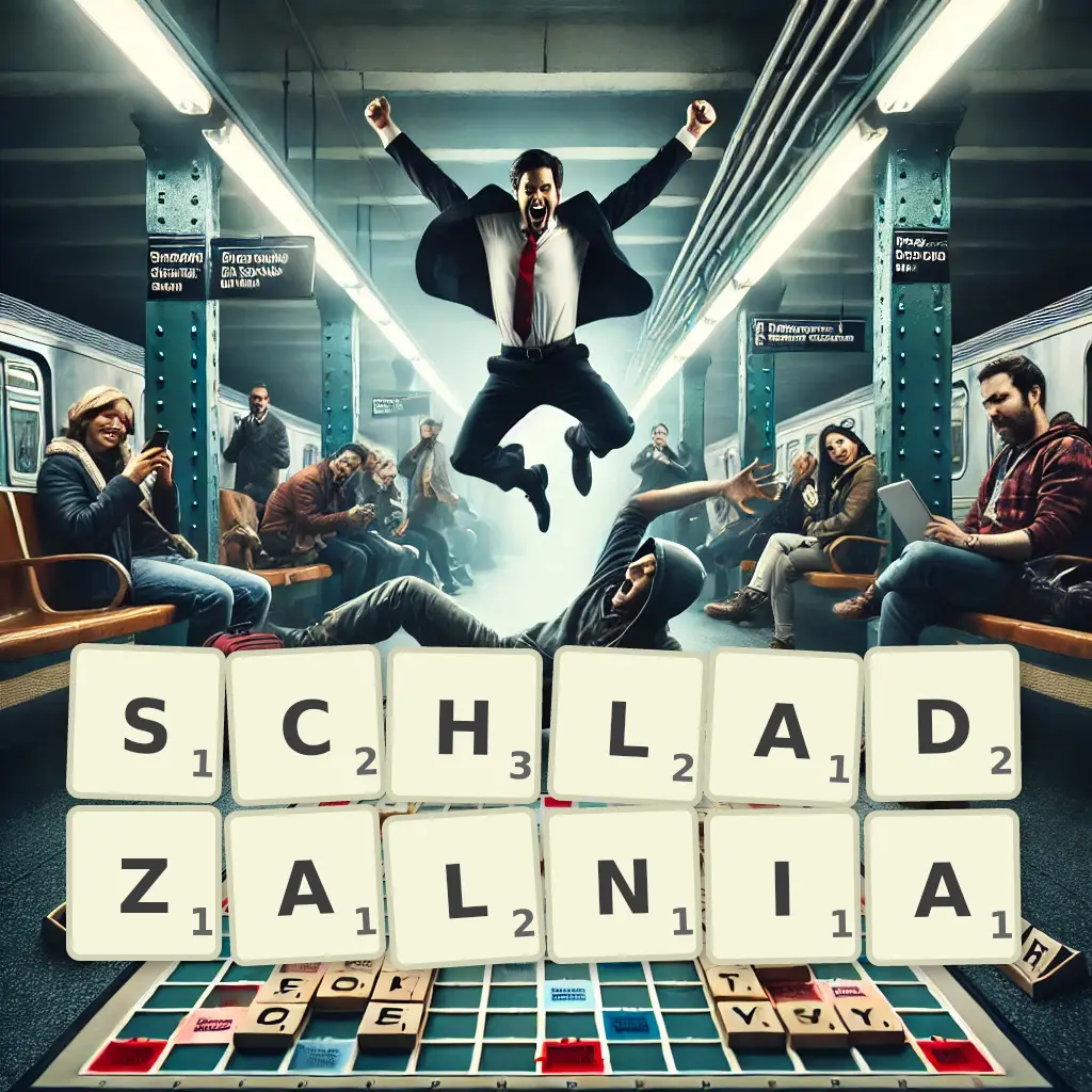 Słowa z liter SCHŁADZALNIA