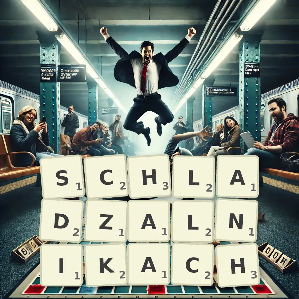 Słowa z liter SCHŁADZALNIKACH