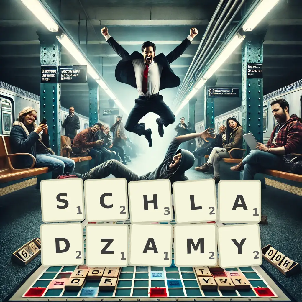Słowa z liter SCHŁADZAMY