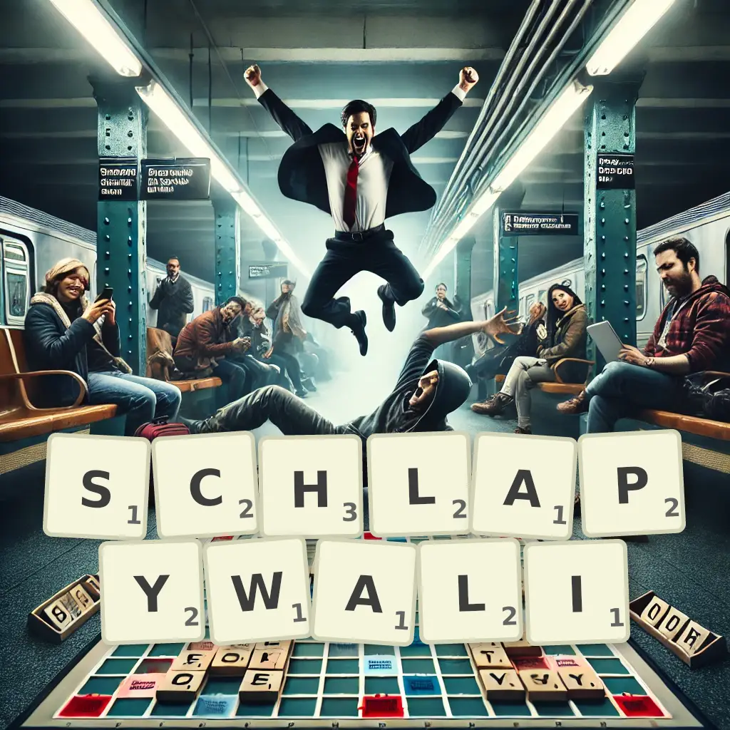 Słowa z liter SCHLAPYWALI
