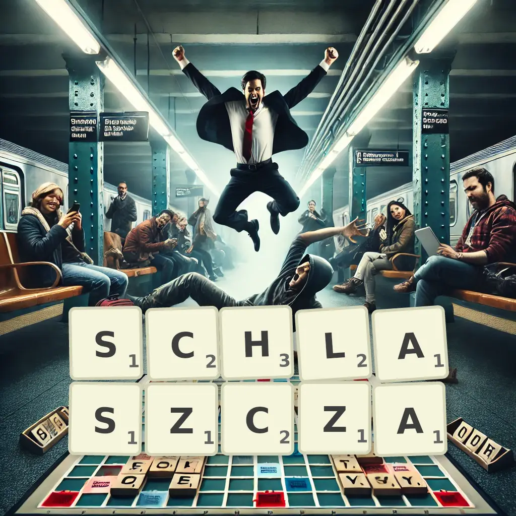 Słowa z liter SCHLASZCZĄ