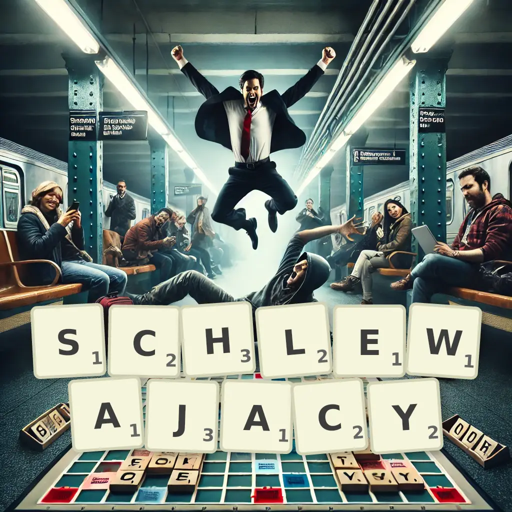Słowa z liter SCHLEWAJĄCY