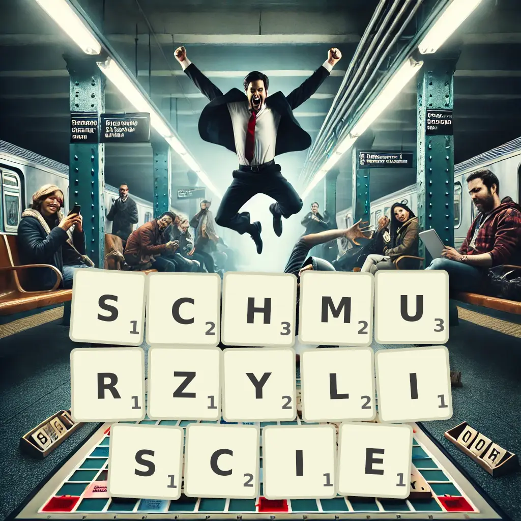 Słowa z liter SCHMURZYLIŚCIE