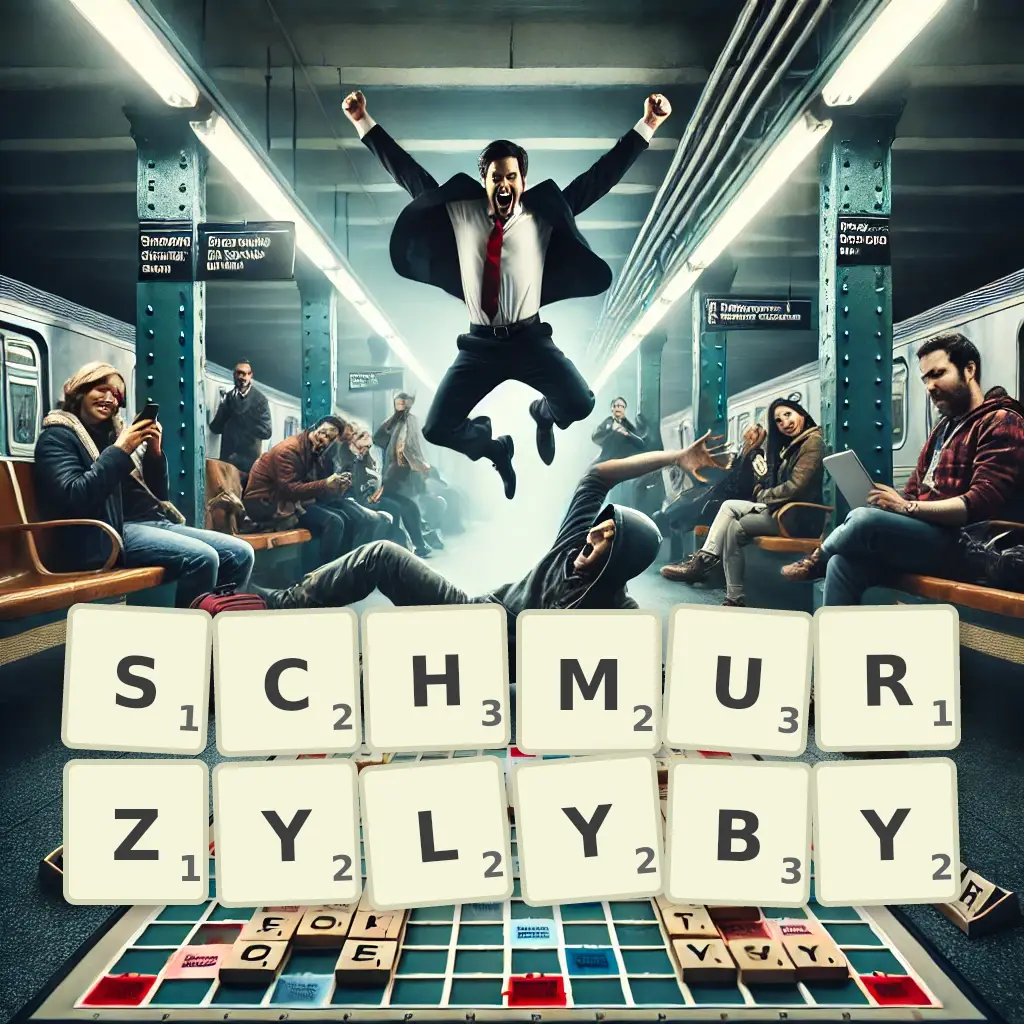 Słowa z liter SCHMURZYŁYBY