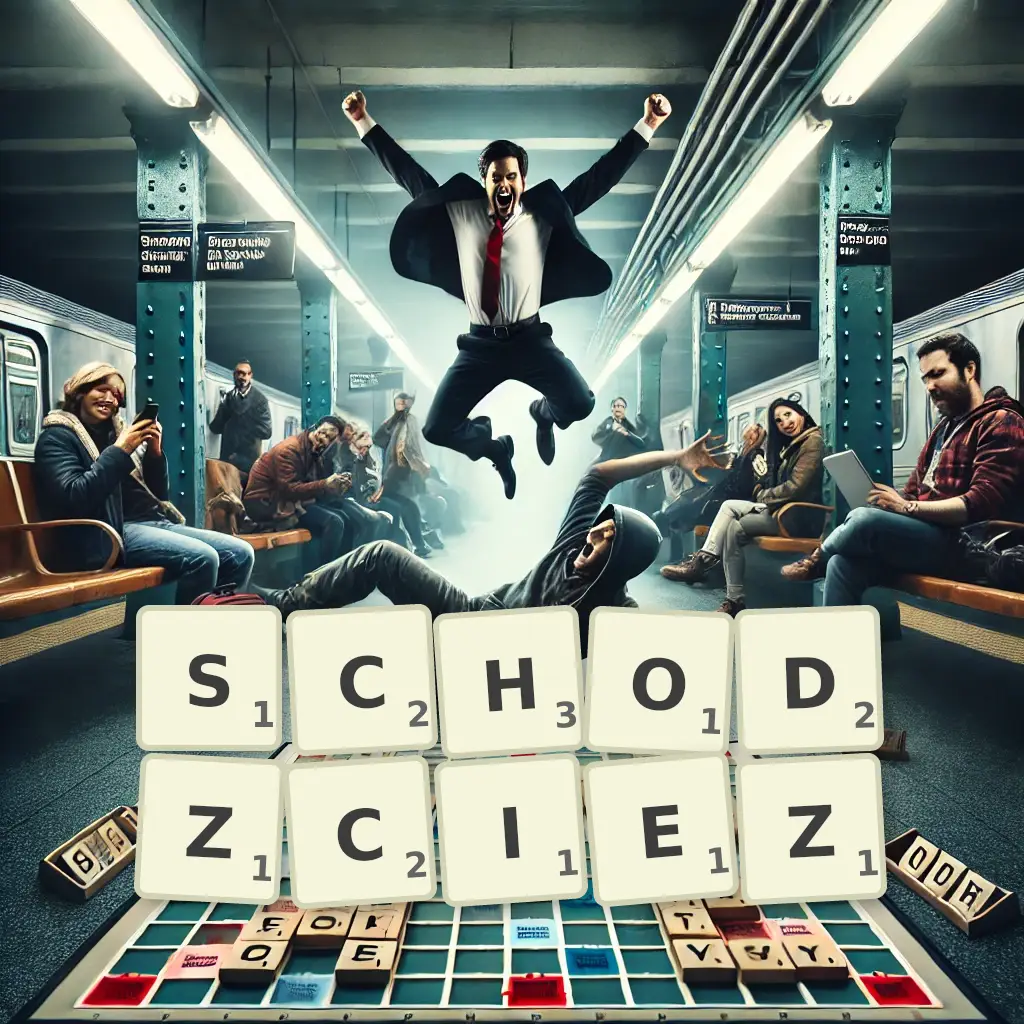 Słowa z liter SCHODŹCIEŻ
