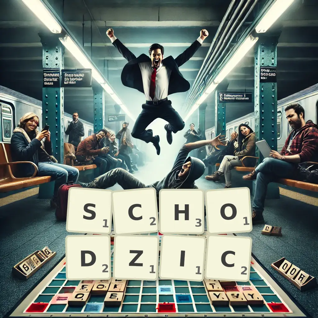 Słowa z liter SCHODZIĆ