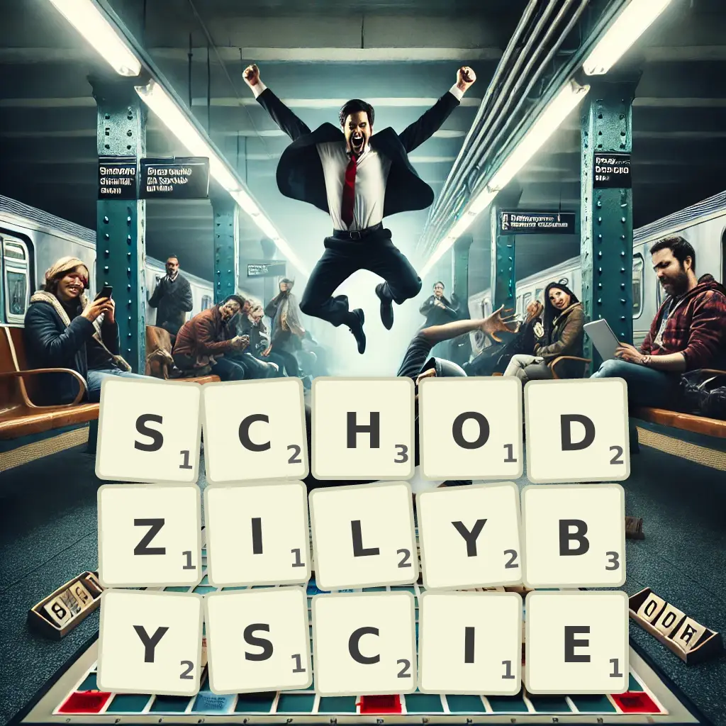 Słowa z liter SCHODZIŁYBYŚCIE