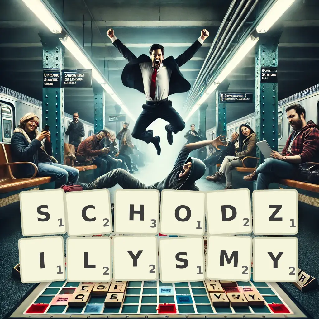 Słowa z liter SCHODZIŁYŚMY