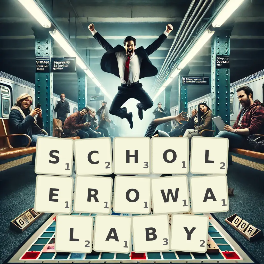 Słowa z liter SCHOLEROWAŁABY