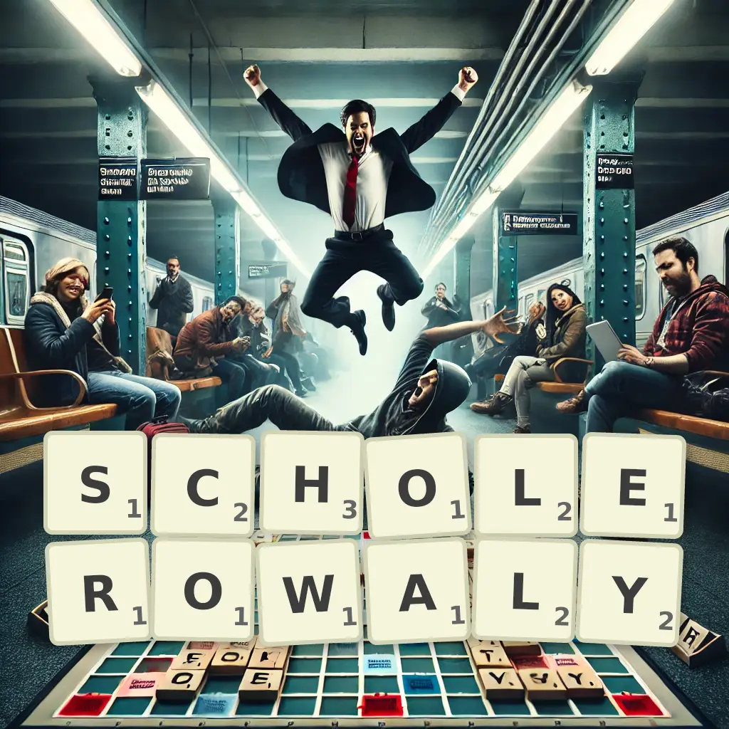 Słowa z liter SCHOLEROWAŁY