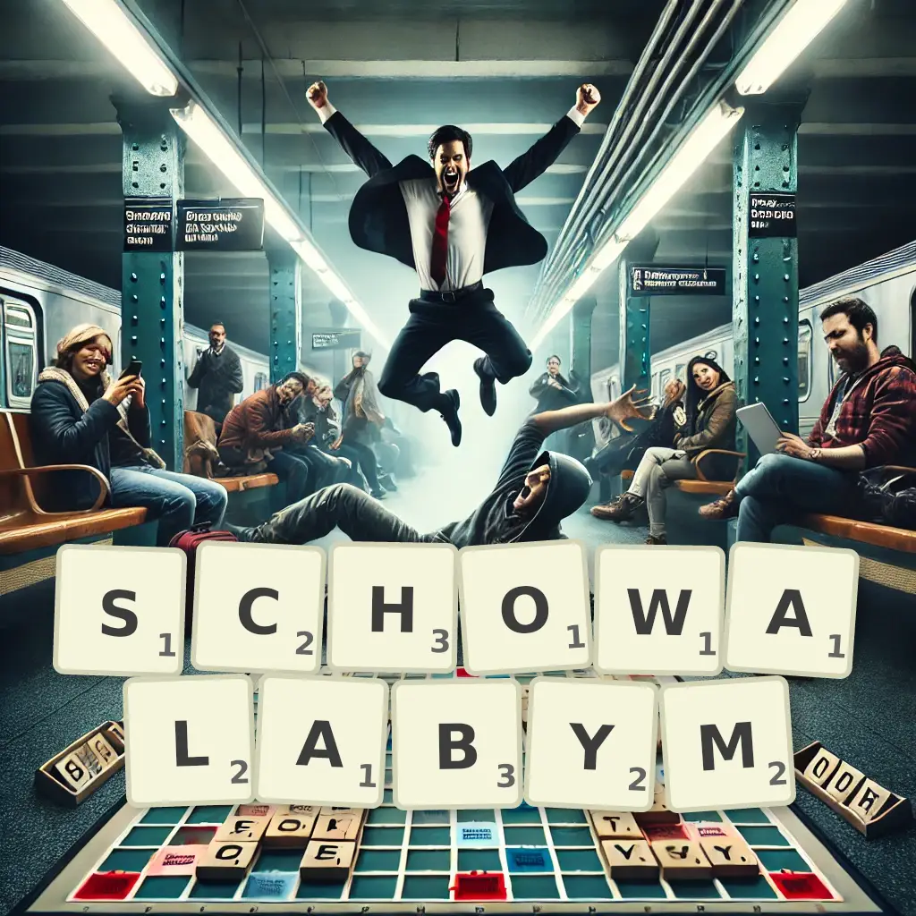 Słowa z liter SCHOWAŁABYM
