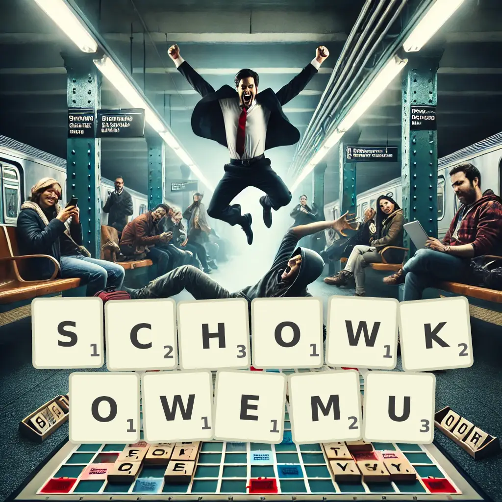 Słowa z liter SCHOWKOWEMU