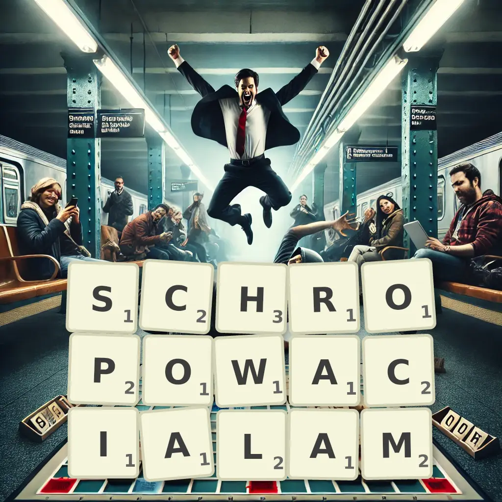 Słowa z liter SCHROPOWACIAŁAM