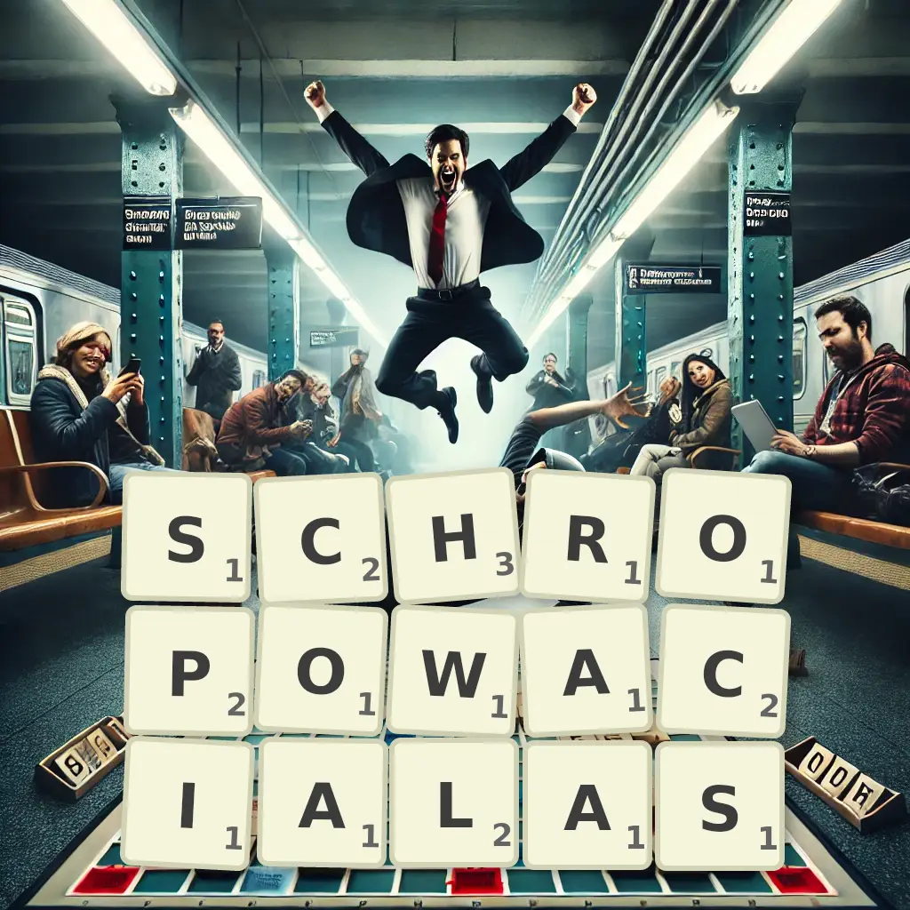 Słowa z liter SCHROPOWACIAŁAŚ