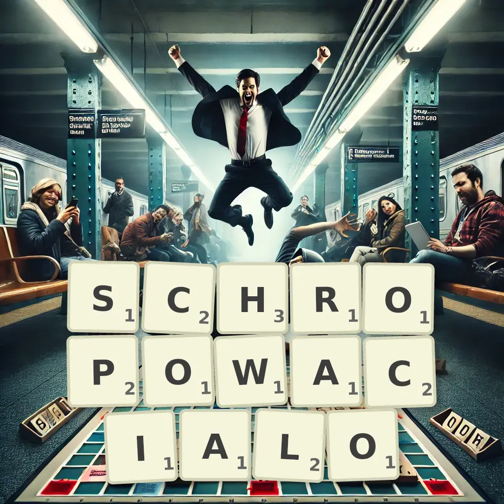 Słowa z liter SCHROPOWACIAŁO
