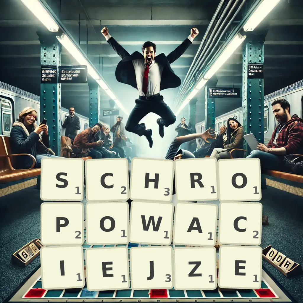Słowa z liter SCHROPOWACIEJŻE
