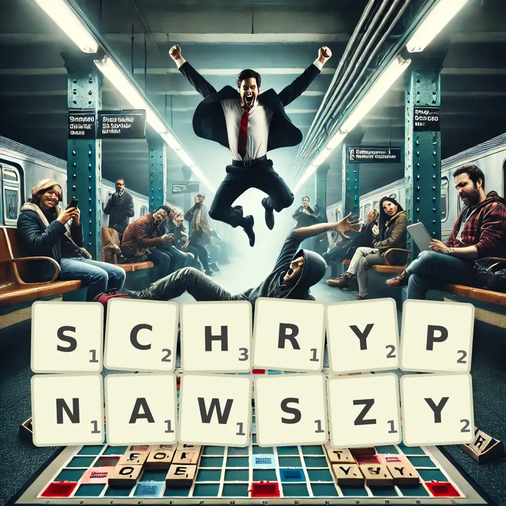 Słowa z liter SCHRYPNĄWSZY