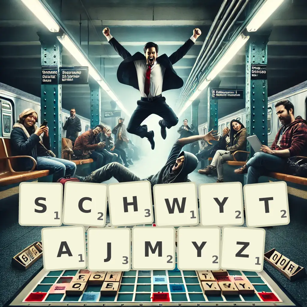 Słowa z liter SCHWYTAJMYŻ