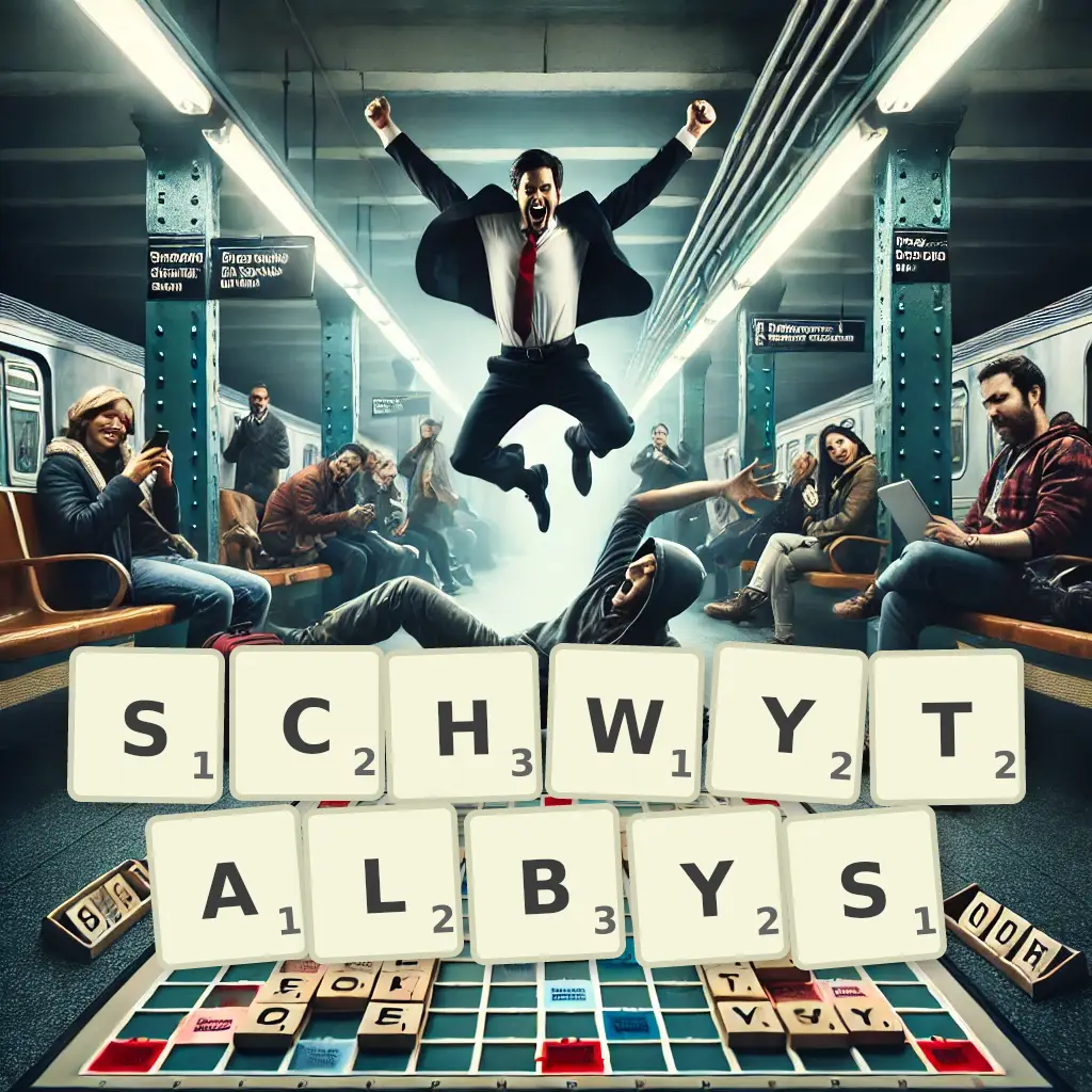 Słowa z liter SCHWYTAŁBYŚ