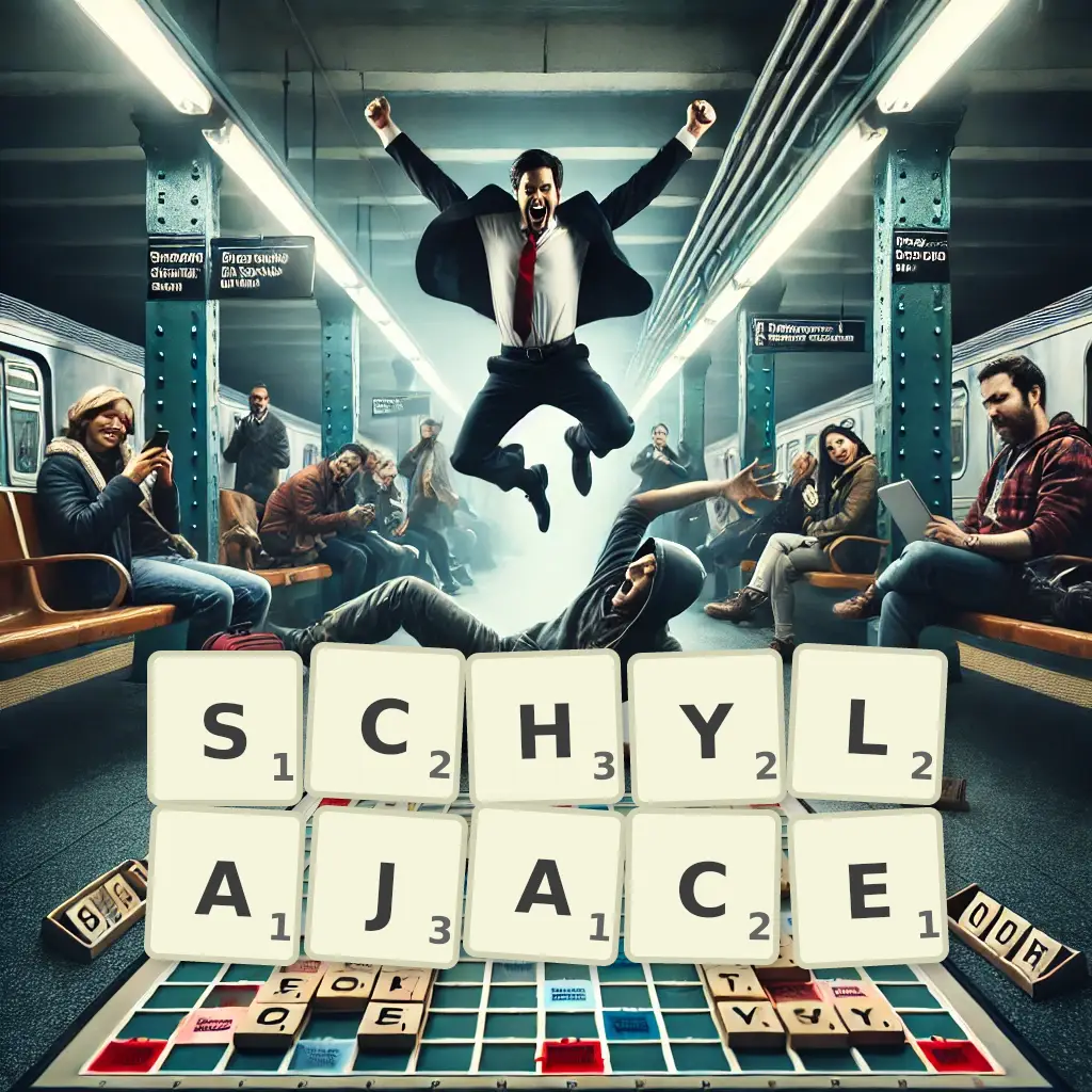 Słowa z liter SCHYLAJĄCE