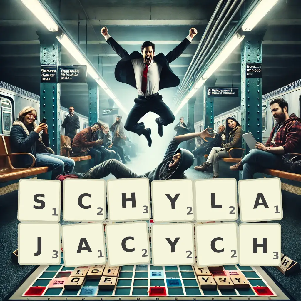 Słowa z liter SCHYLAJĄCYCH