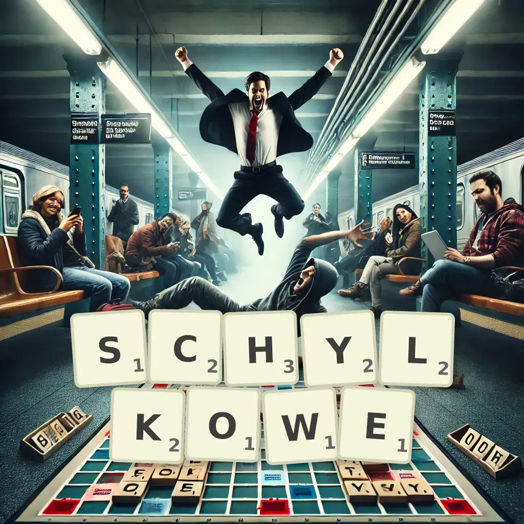 Słowa z liter SCHYŁKOWE