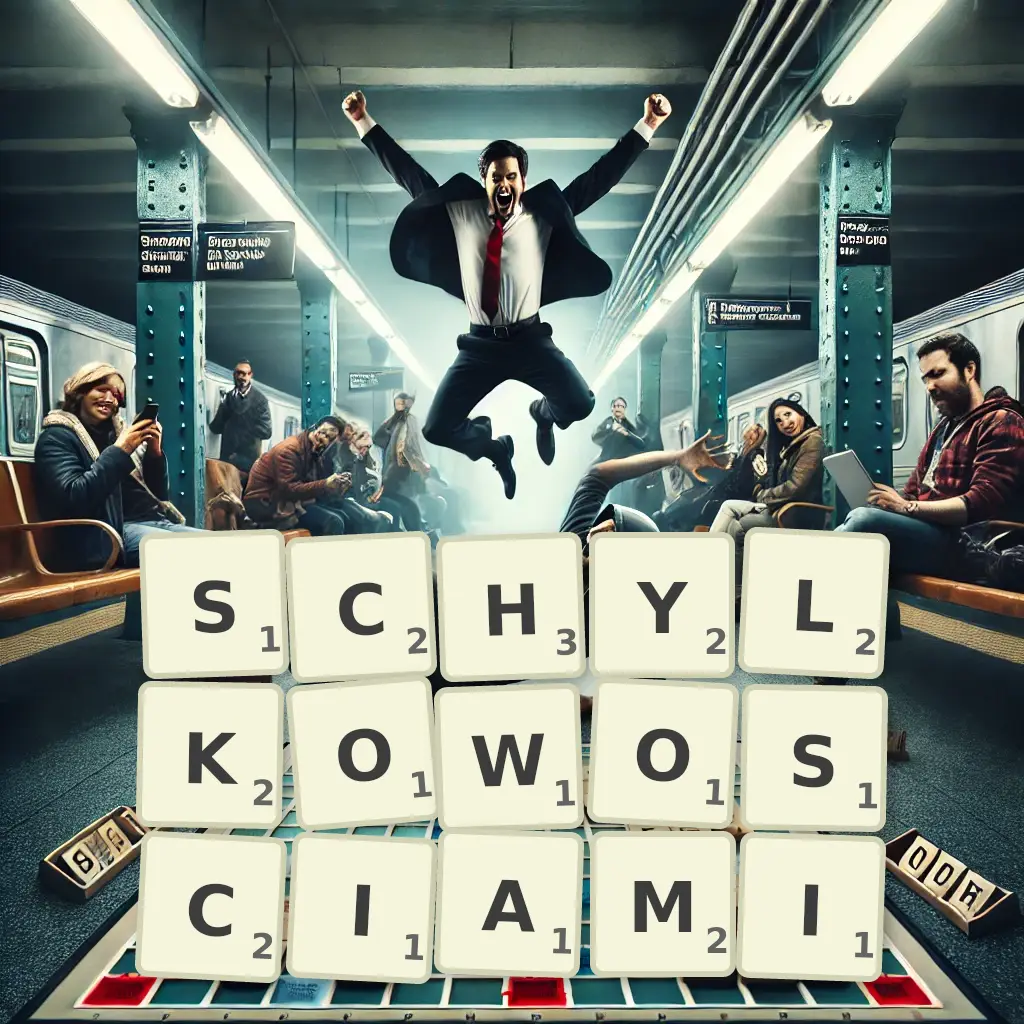 Słowa z liter SCHYŁKOWOŚCIAMI