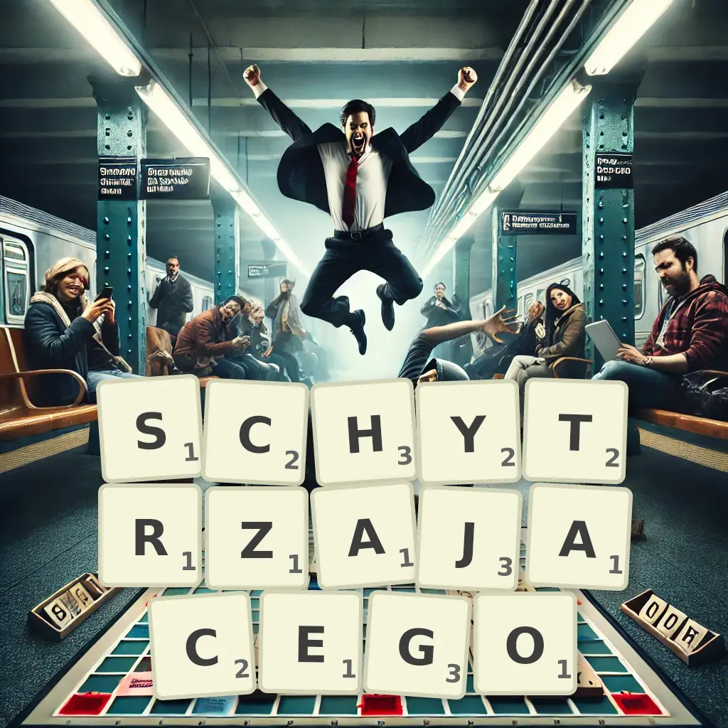 Słowa z liter SCHYTRZAJĄCEGO