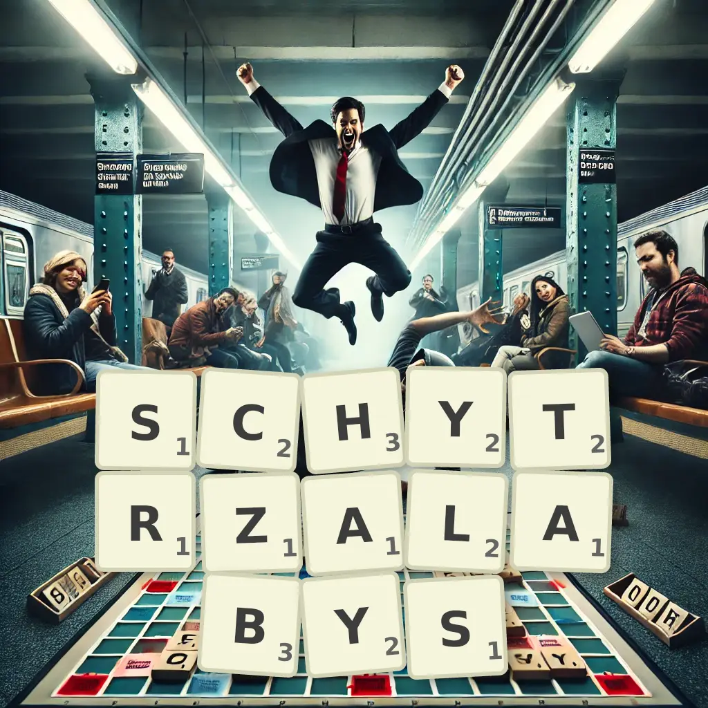 Słowa z liter SCHYTRZAŁABYŚ