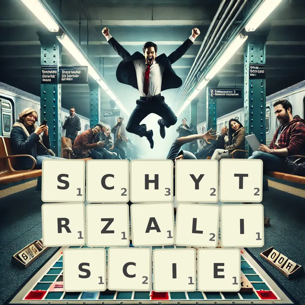Słowa z liter SCHYTRZALIŚCIE