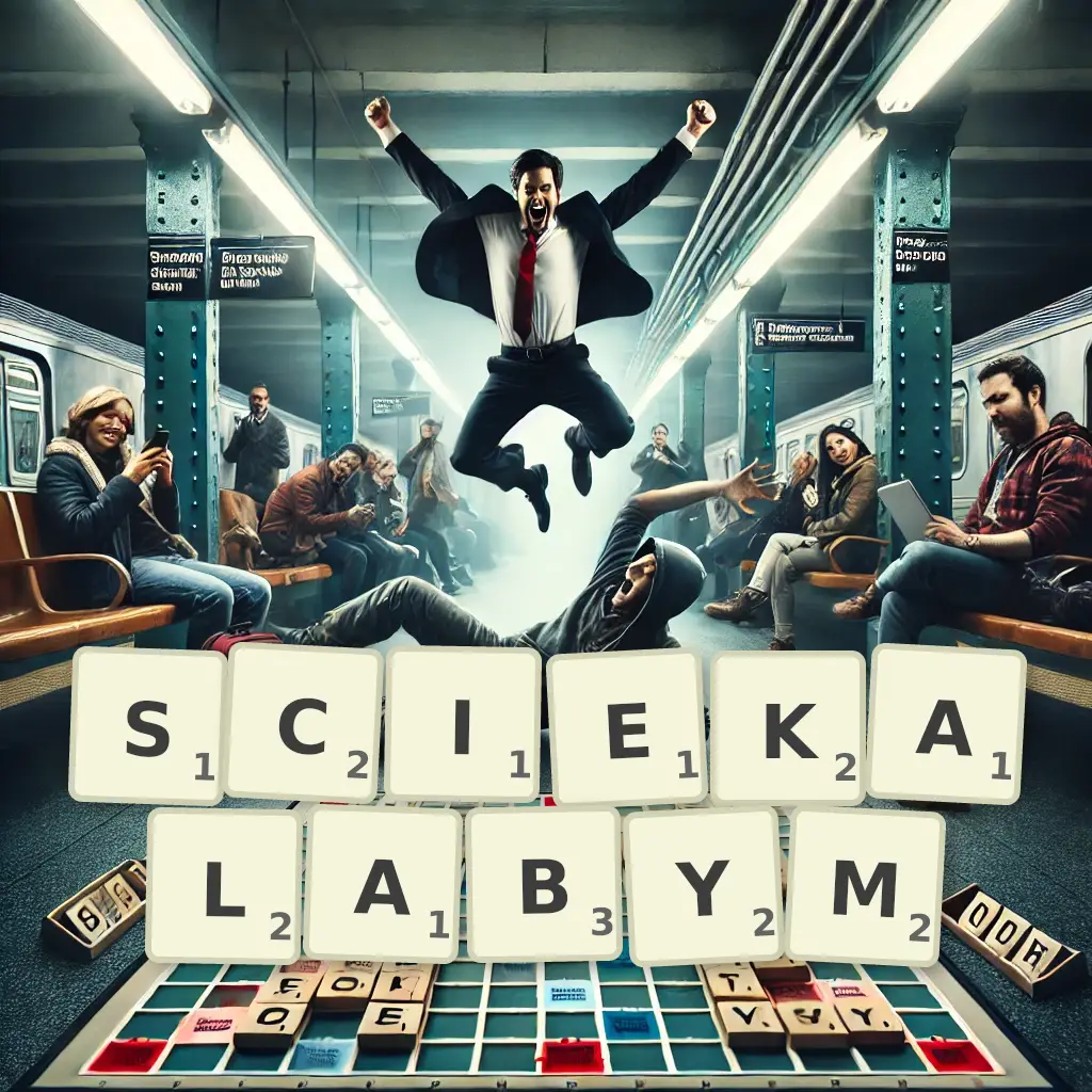 Słowa z liter ŚCIEKAŁABYM