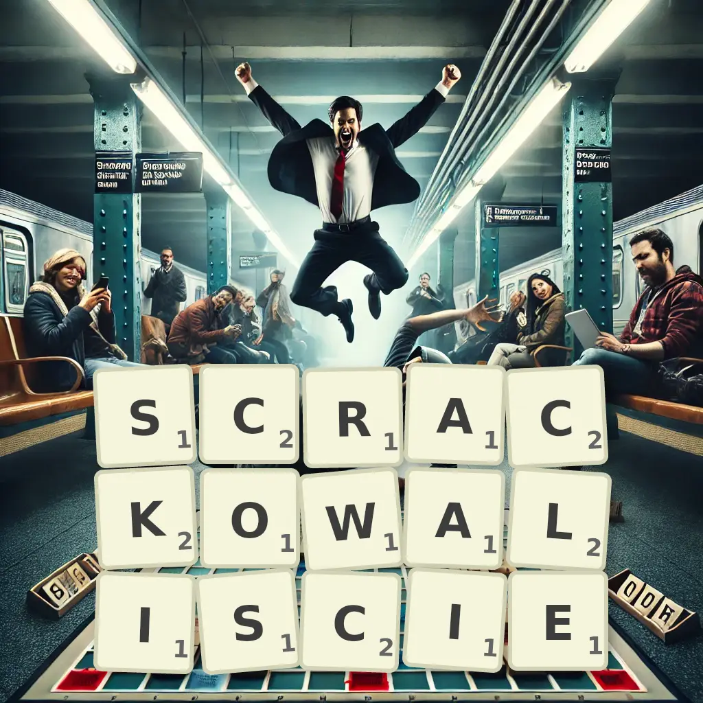 Słowa z liter SCRACKOWALIŚCIE