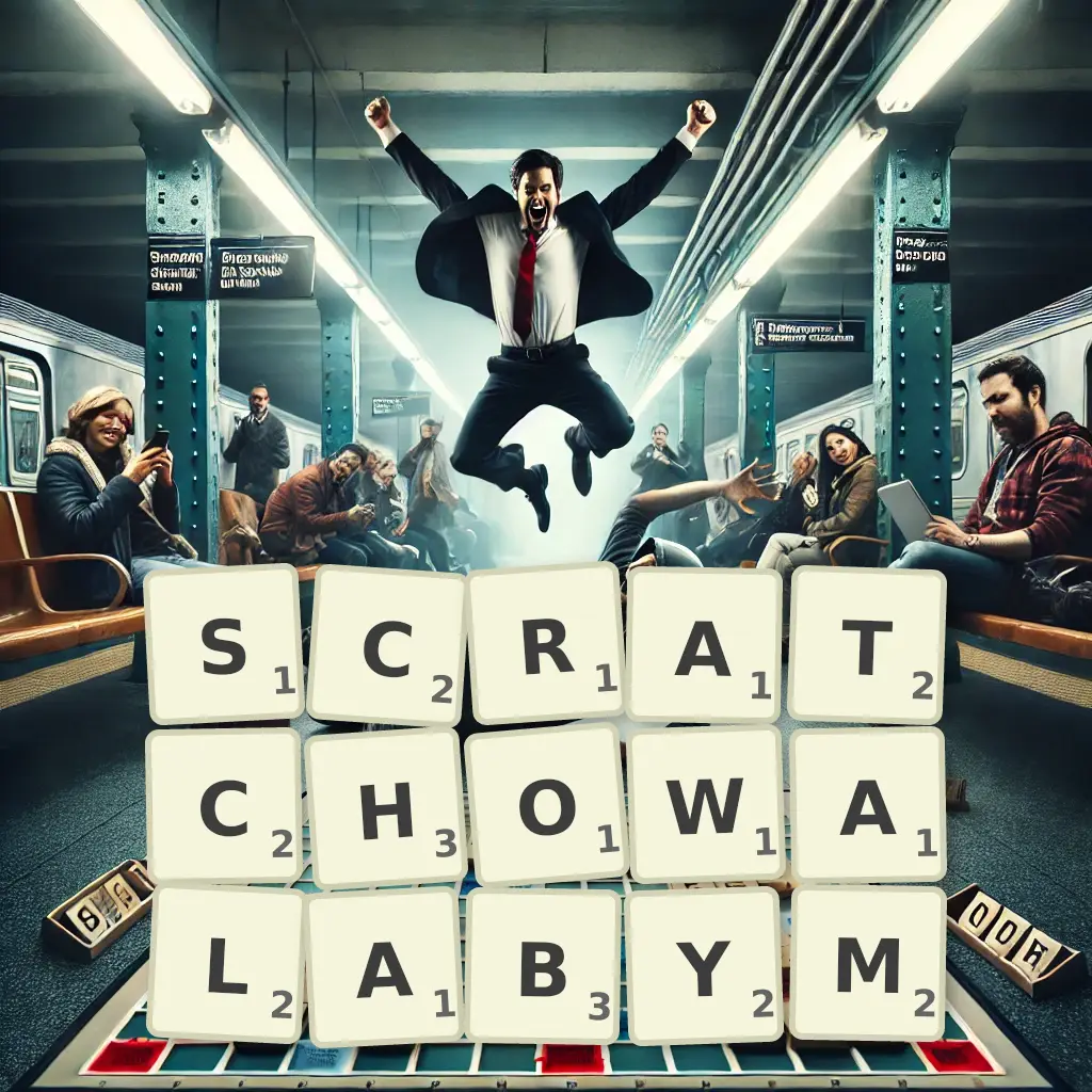 Słowa z liter SCRATCHOWAŁABYM