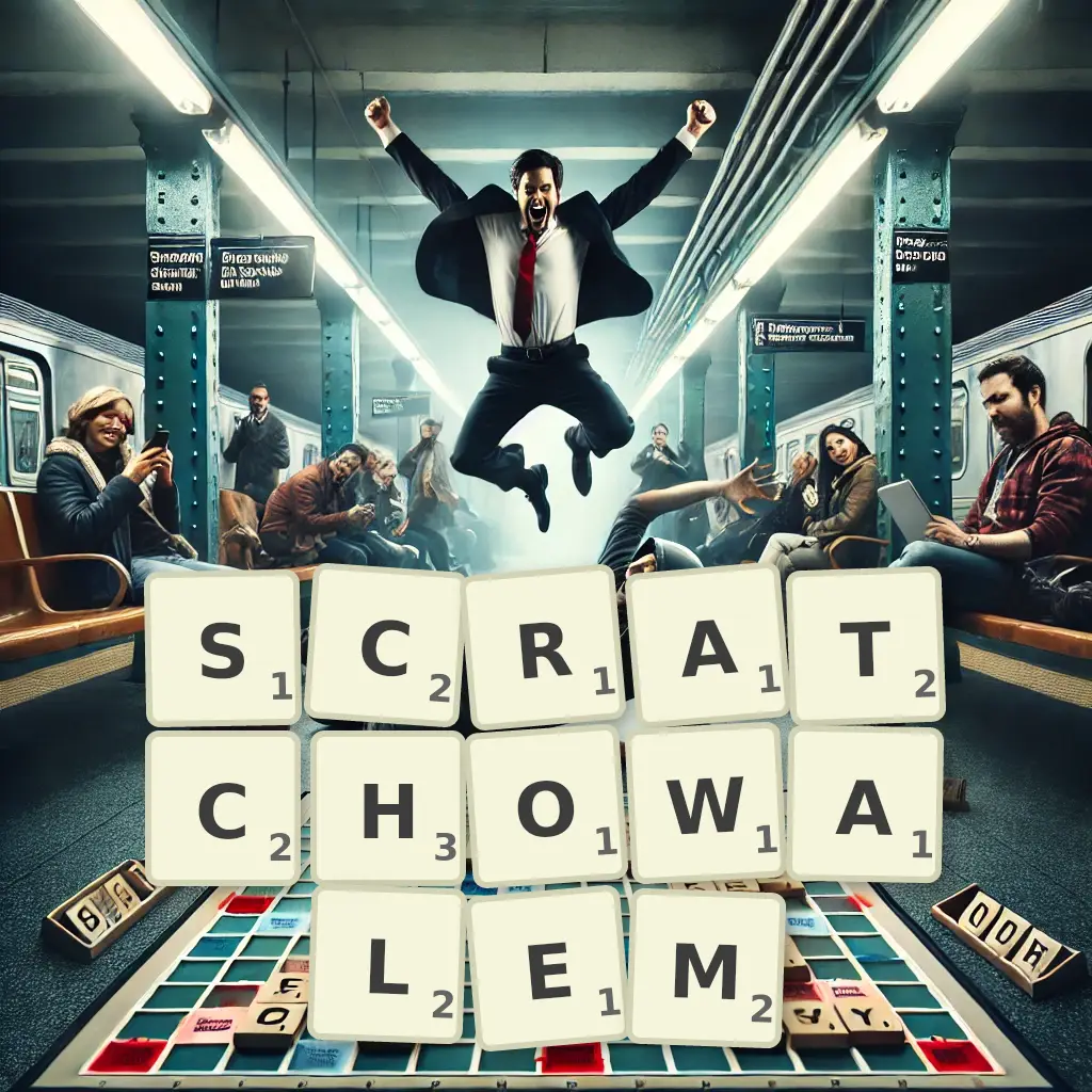 Słowa z liter SCRATCHOWAŁEM