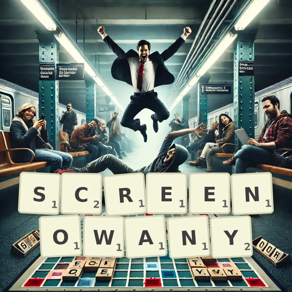 Słowa z liter SCREENOWANY