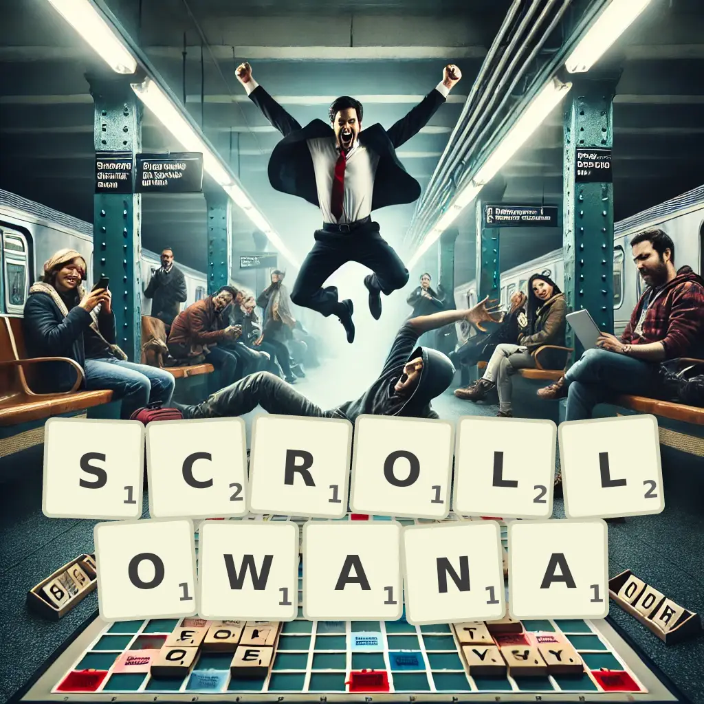 Słowa z liter SCROLLOWANA
