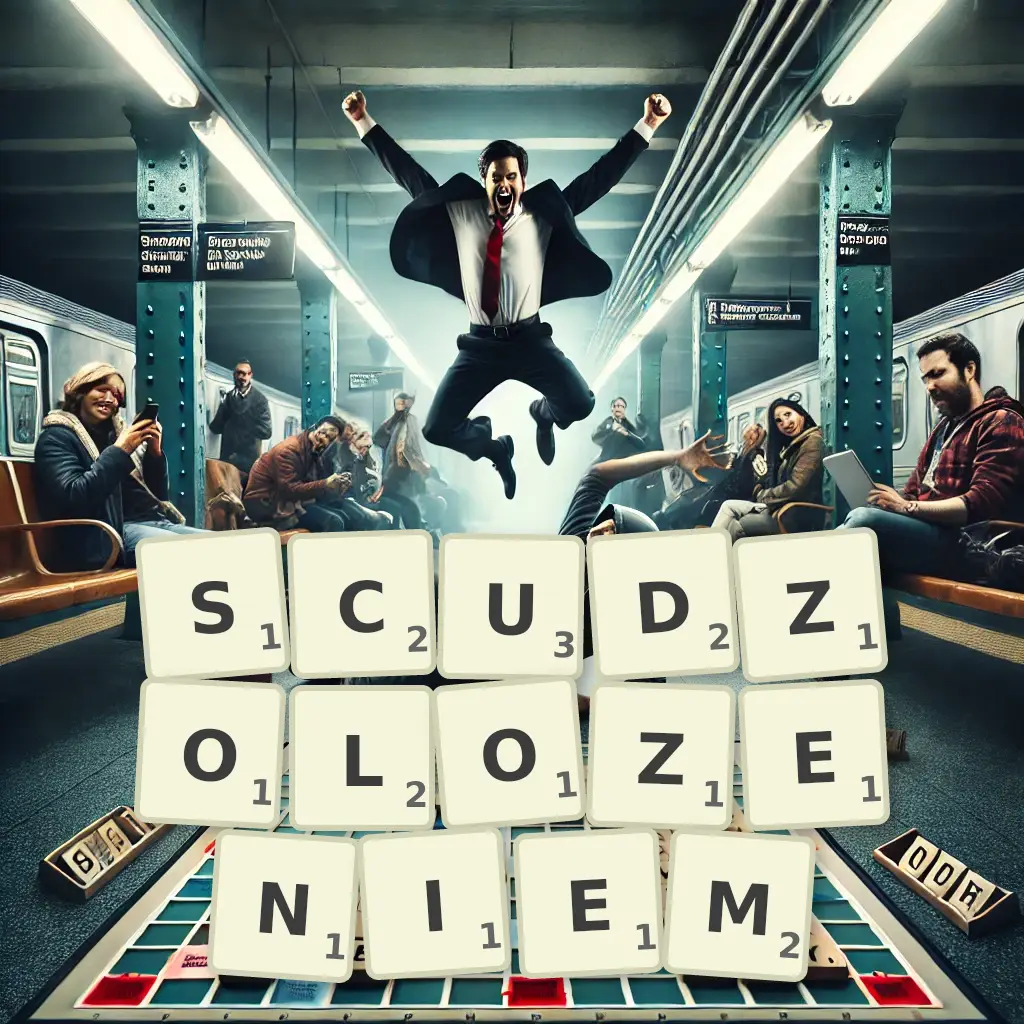 Słowa z liter SCUDZOŁOŻENIEM