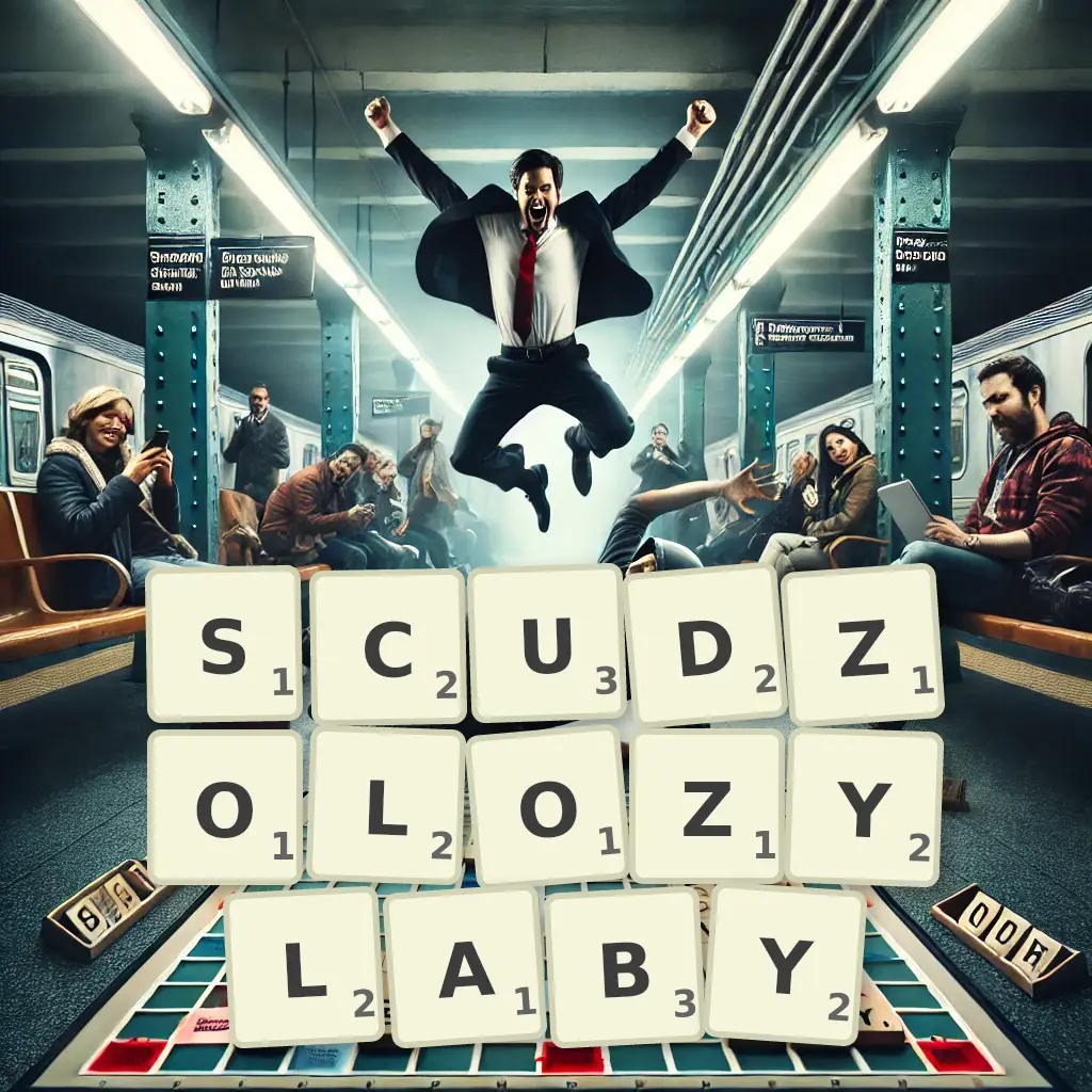 Słowa z liter SCUDZOŁOŻYŁABY