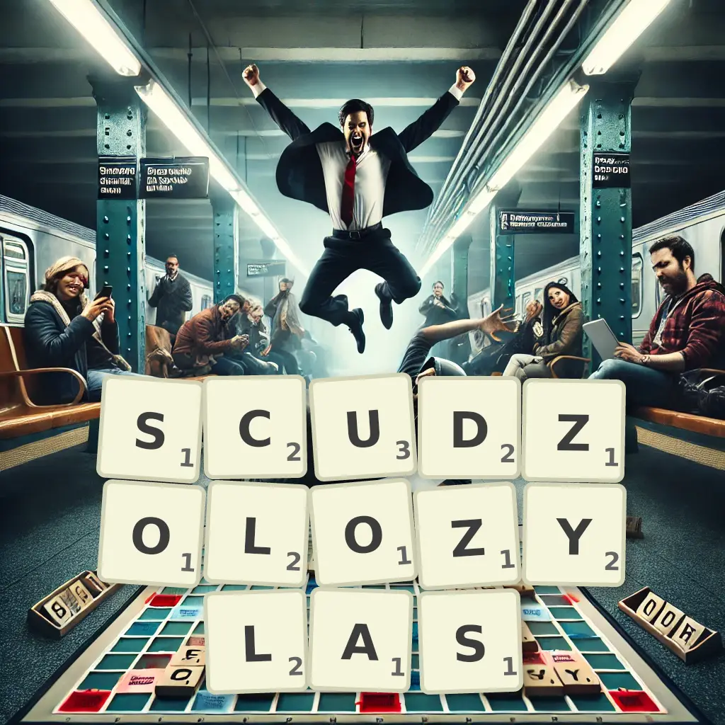 Słowa z liter SCUDZOŁOŻYŁAŚ