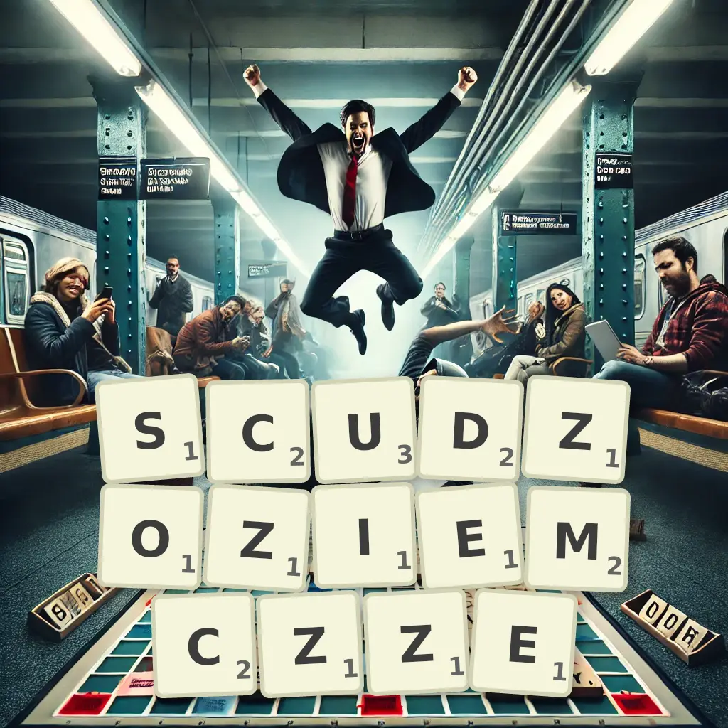 Słowa z liter SCUDZOZIEMCZŻE
