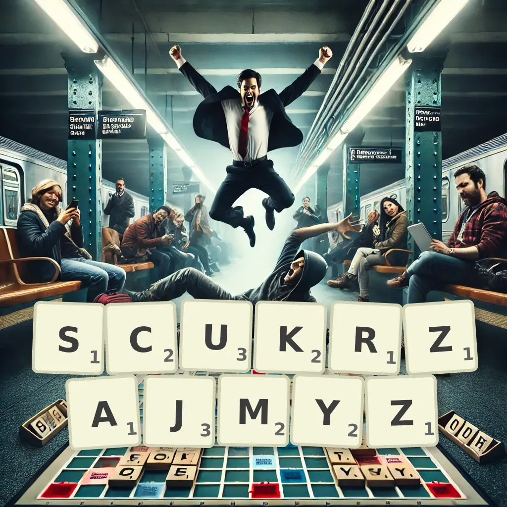 Słowa z liter SCUKRZAJMYŻ