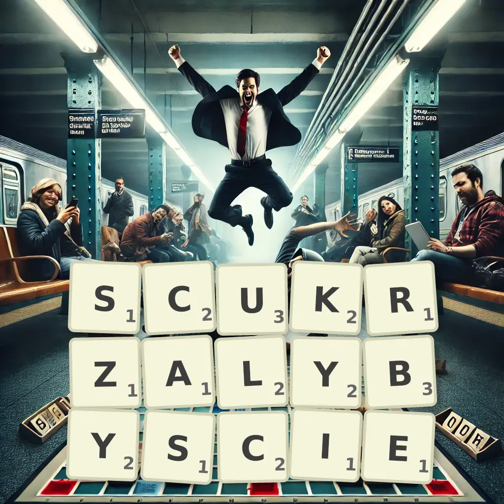 Słowa z liter SCUKRZAŁYBYŚCIE