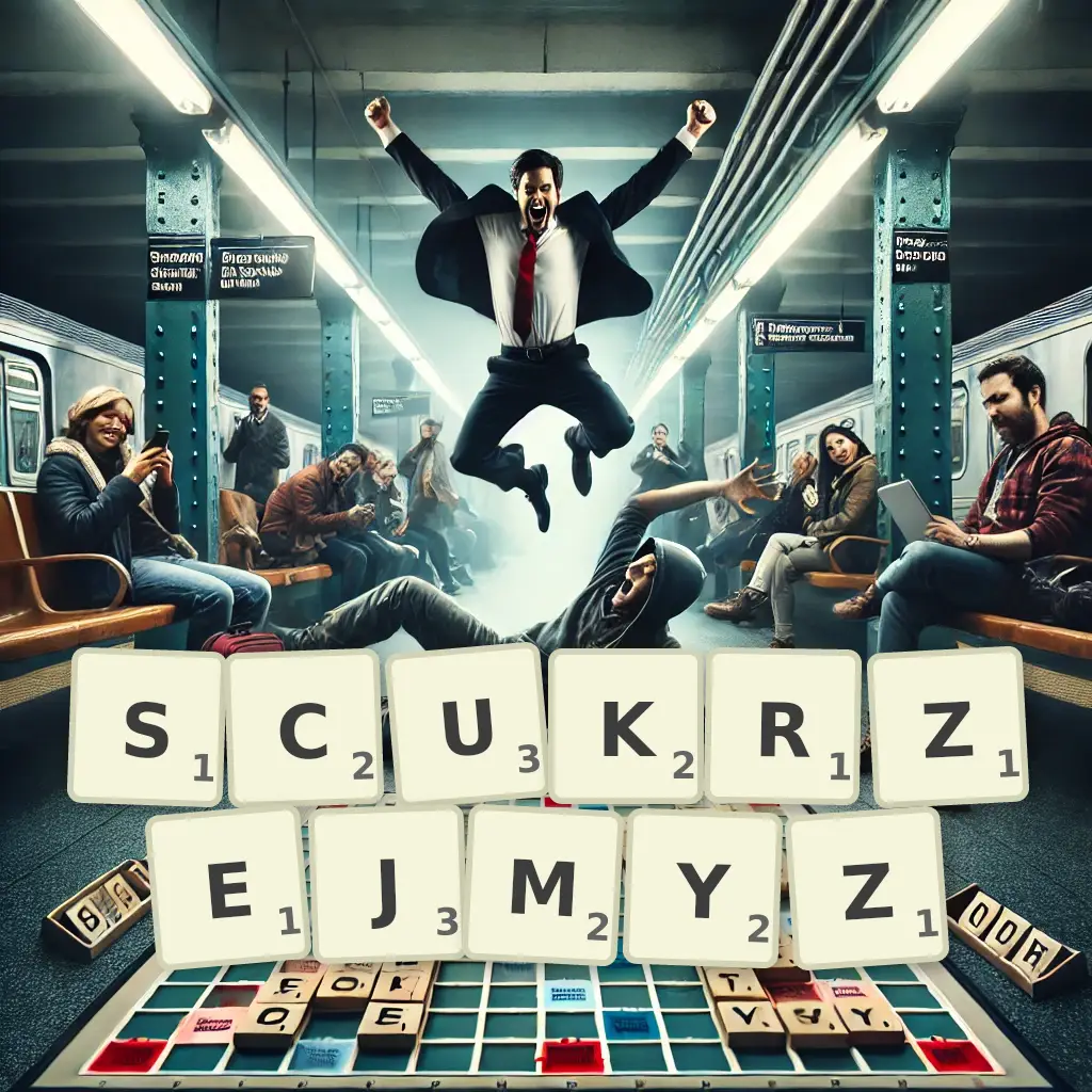 Słowa z liter SCUKRZEJMYŻ