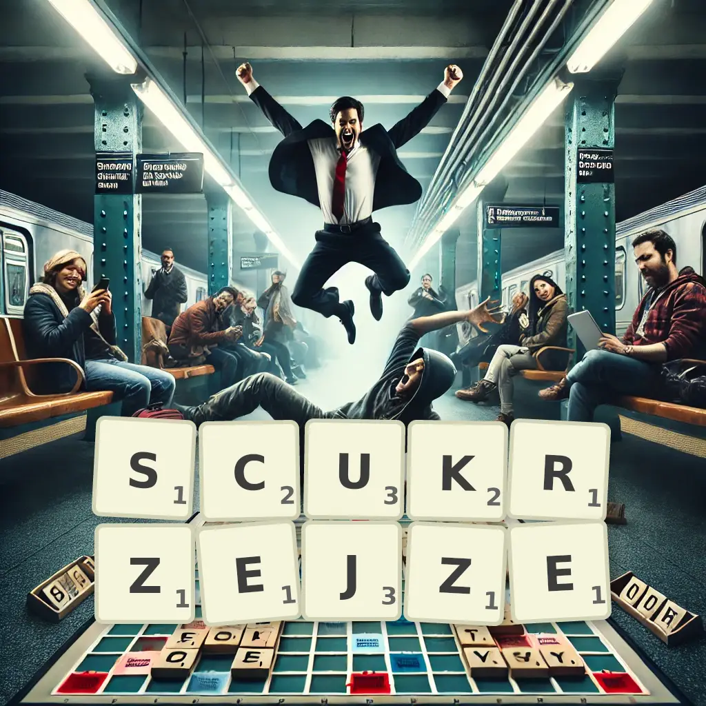 Słowa z liter SCUKRZEJŻE