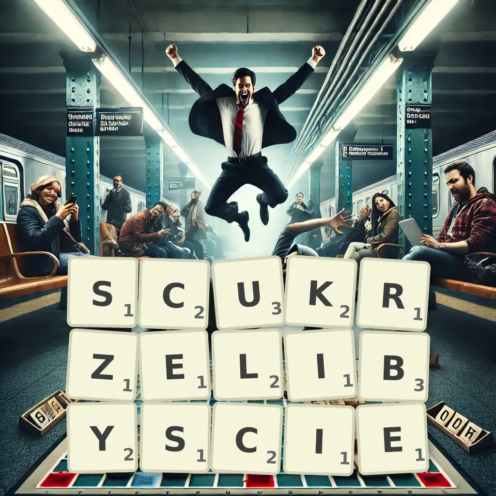 Słowa z liter SCUKRZELIBYŚCIE
