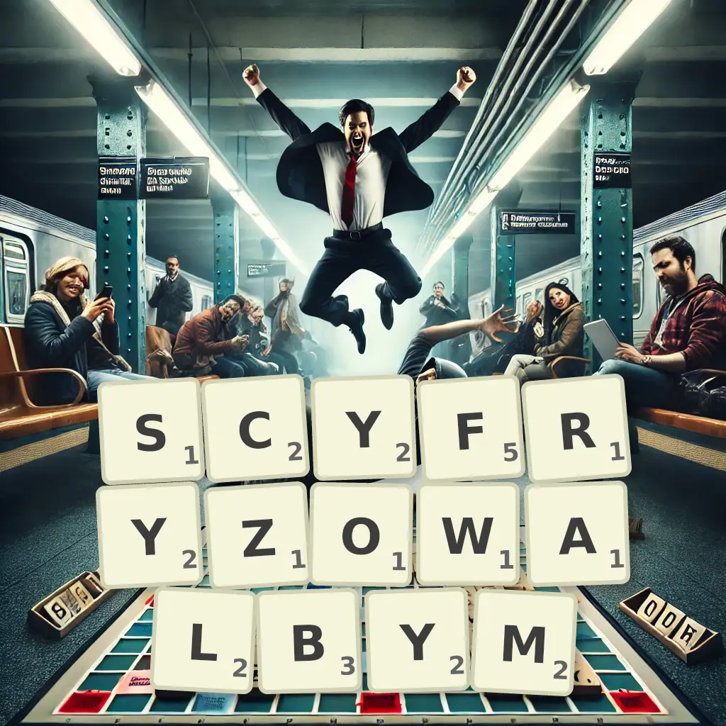 Słowa z liter SCYFRYZOWAŁBYM