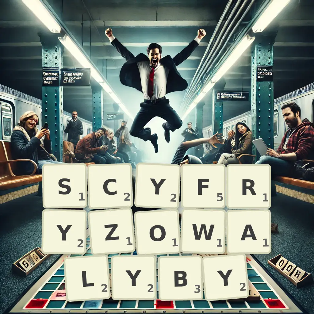 Słowa z liter SCYFRYZOWAŁYBY